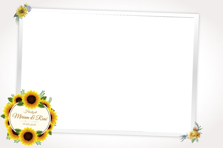 Hochzeit Sonnenblumen